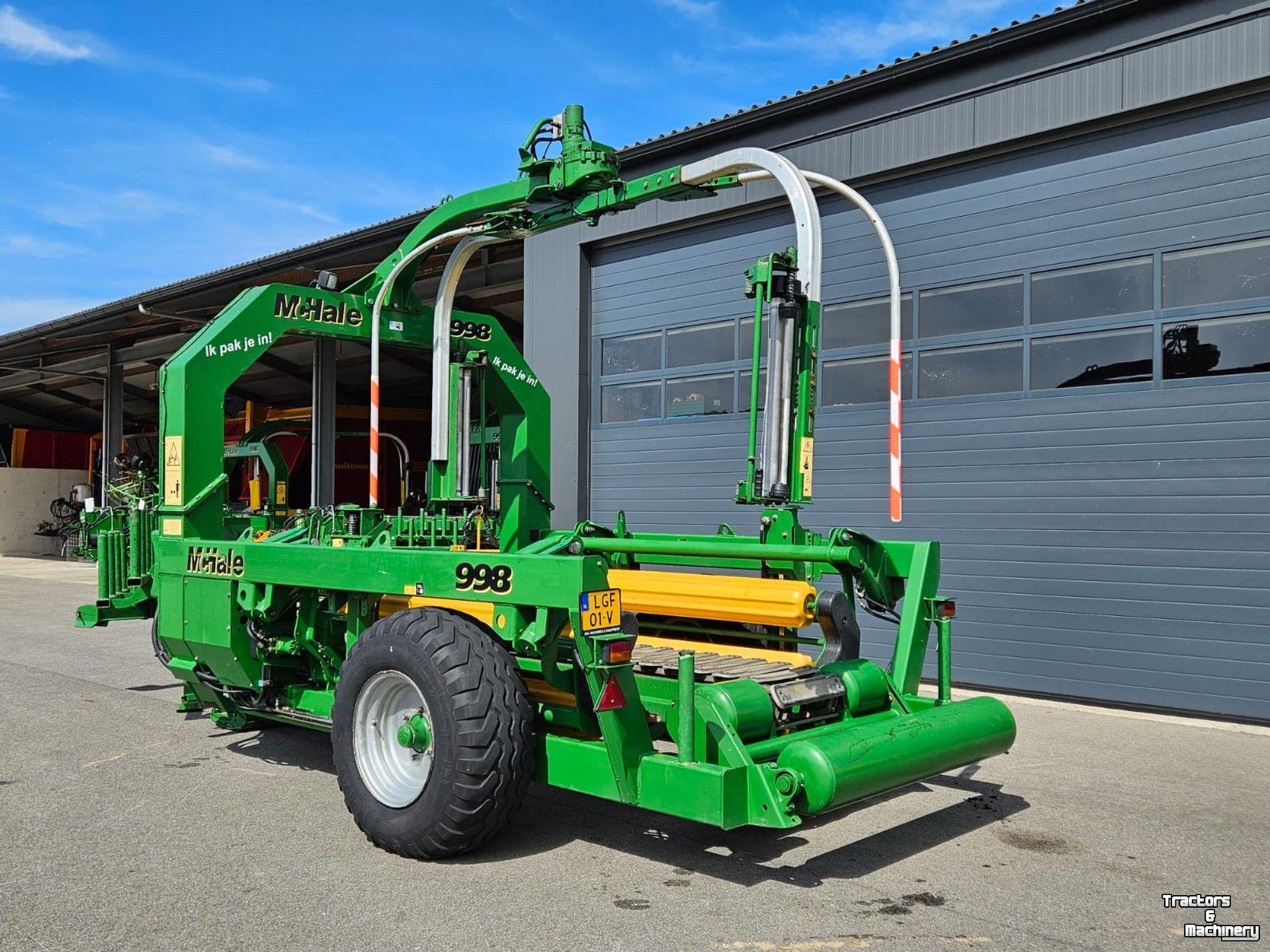 Ballenwickelmaschine McHale 998 Wikkelaar