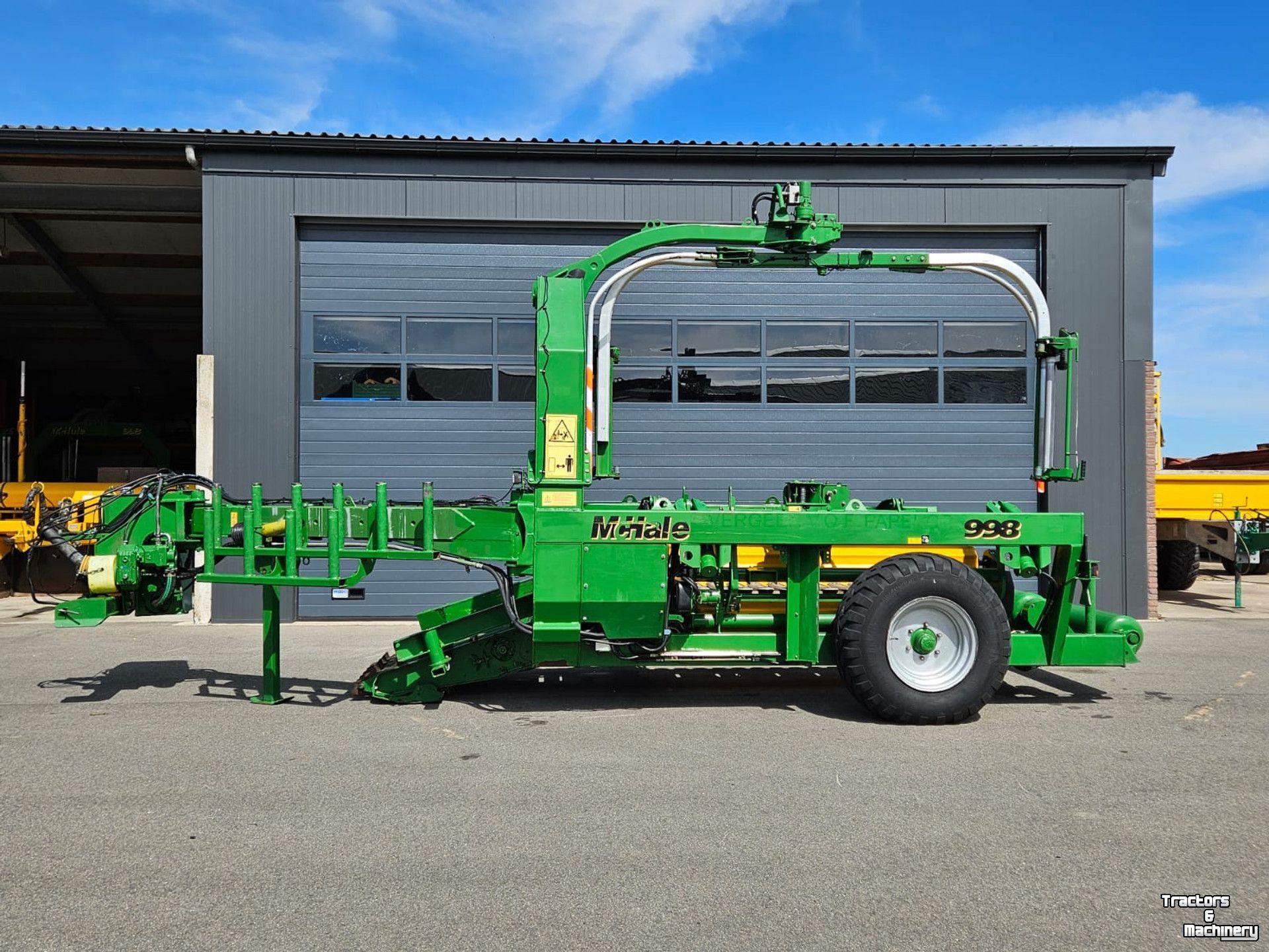 Ballenwickelmaschine McHale 998 Wikkelaar