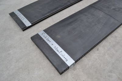 Gummi-Schieber Qmac RSMC300 CANVAS rubbermat met koordlaag / CANVAS inlaag 300 cm