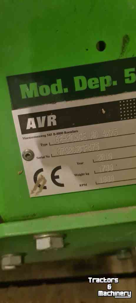 Dammfräse AVR GE-Force HD 4x75