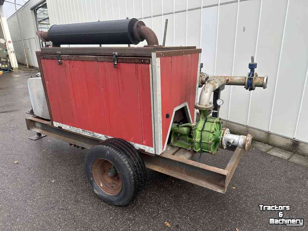 Beregnungpumpe Rovatti Rovatti irrigatiepomp met Daf-motor en Elcos-beveiligingscomputer.