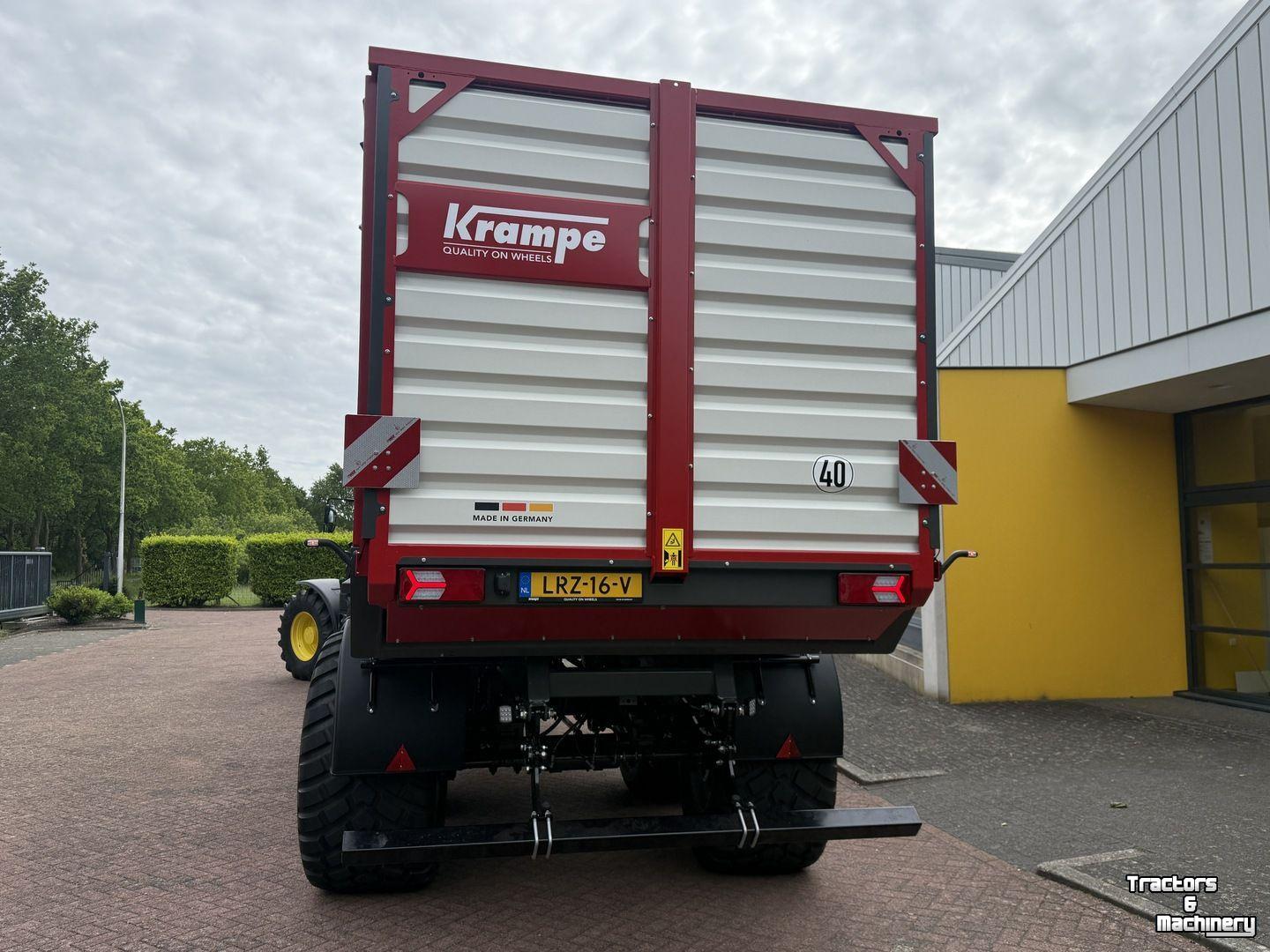 Lade- und Dosierwagen Krampe Radium 830 silagewagen