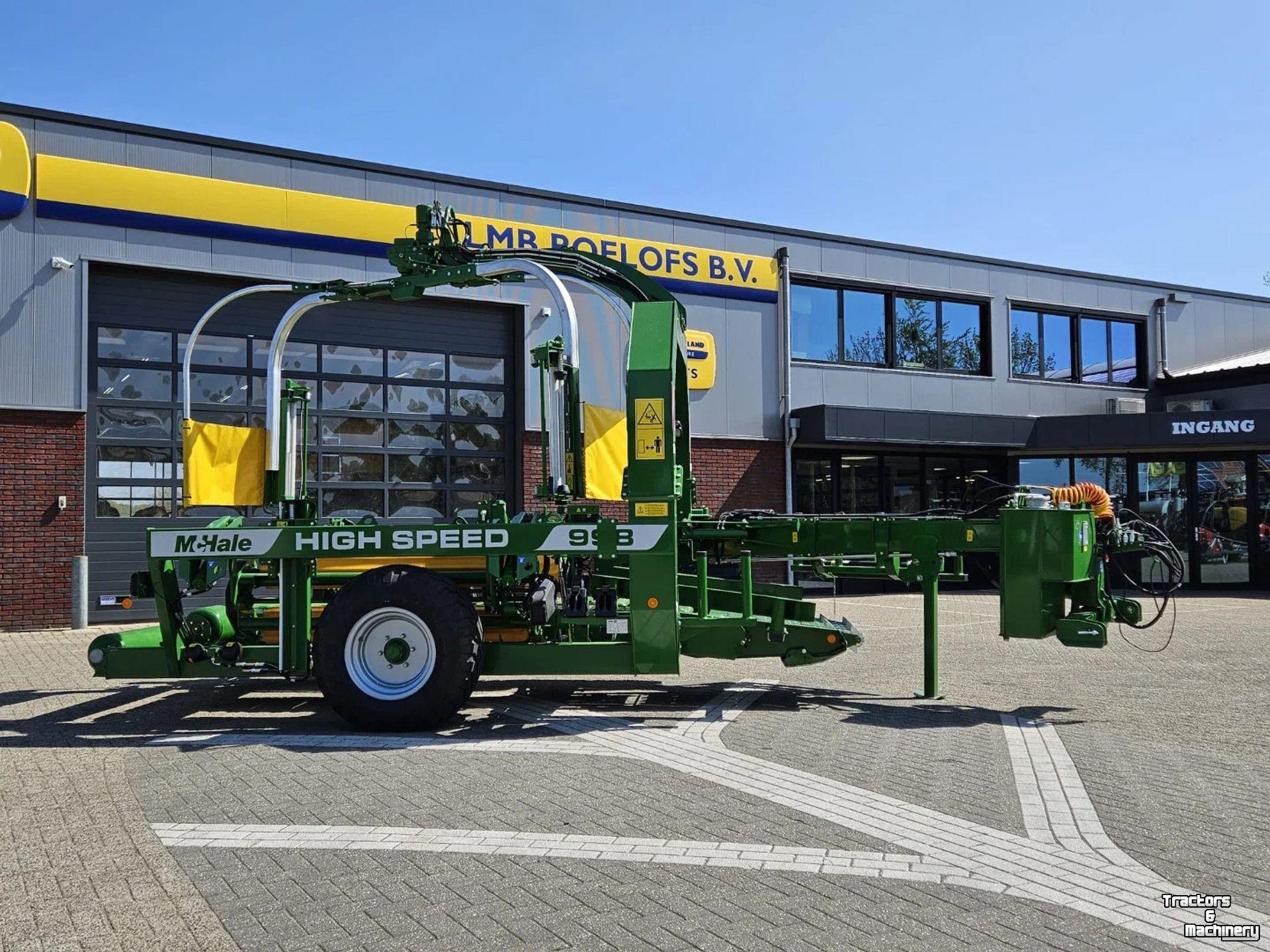 Ballenwickelmaschine McHale 998 High Speed wikkelaar