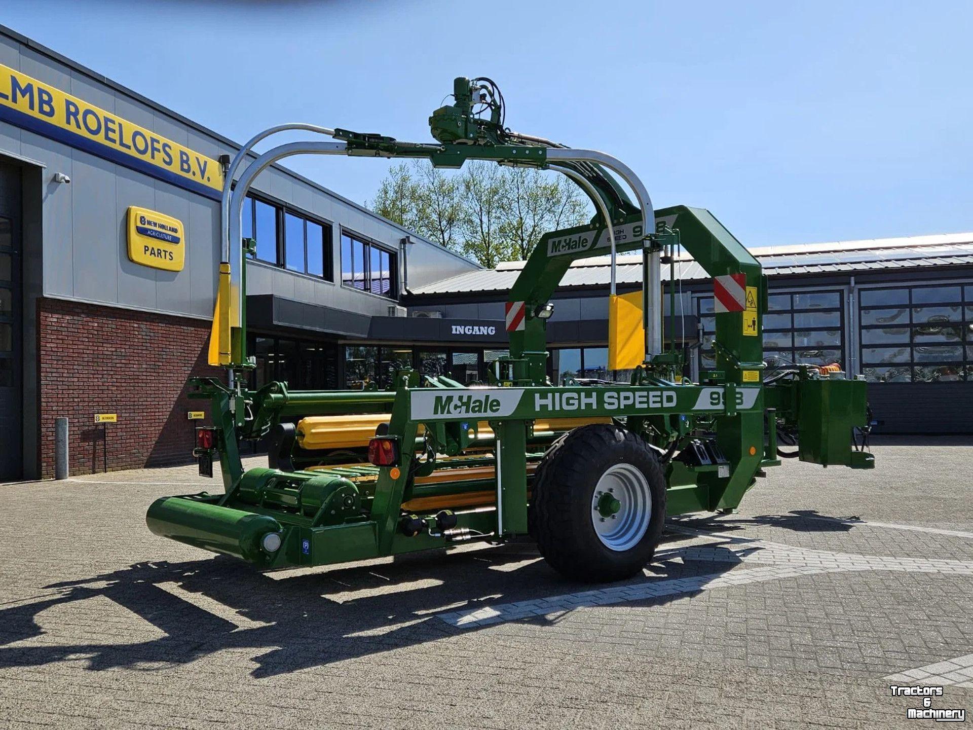 Ballenwickelmaschine McHale 998 High Speed wikkelaar