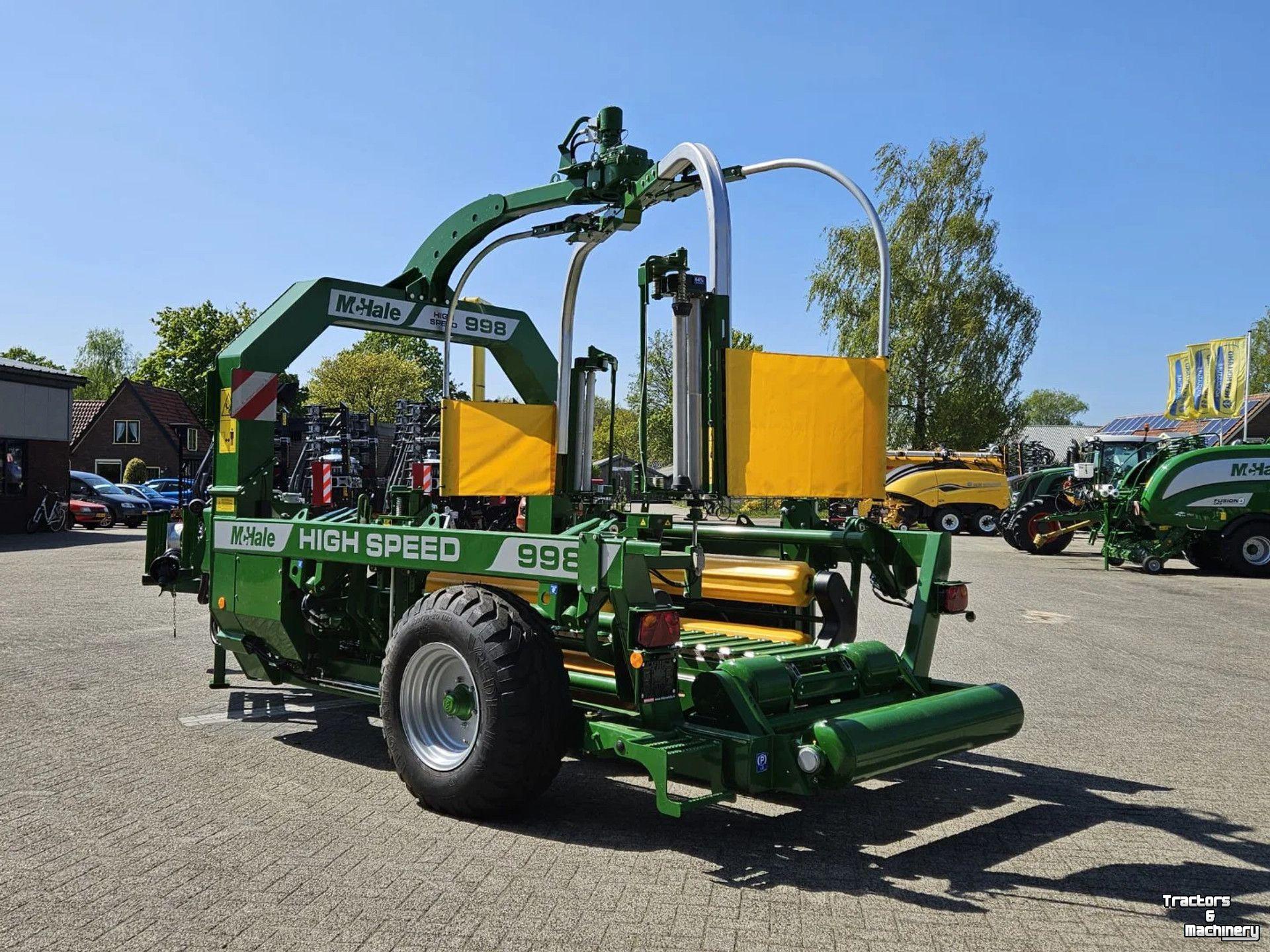 Ballenwickelmaschine McHale 998 High Speed wikkelaar