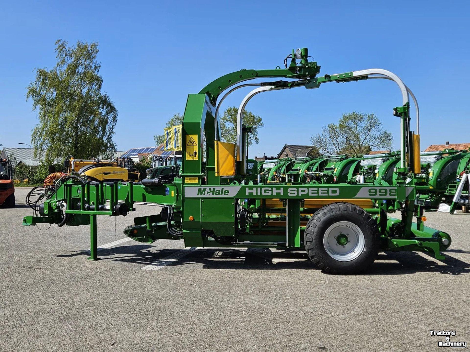 Ballenwickelmaschine McHale 998 High Speed wikkelaar