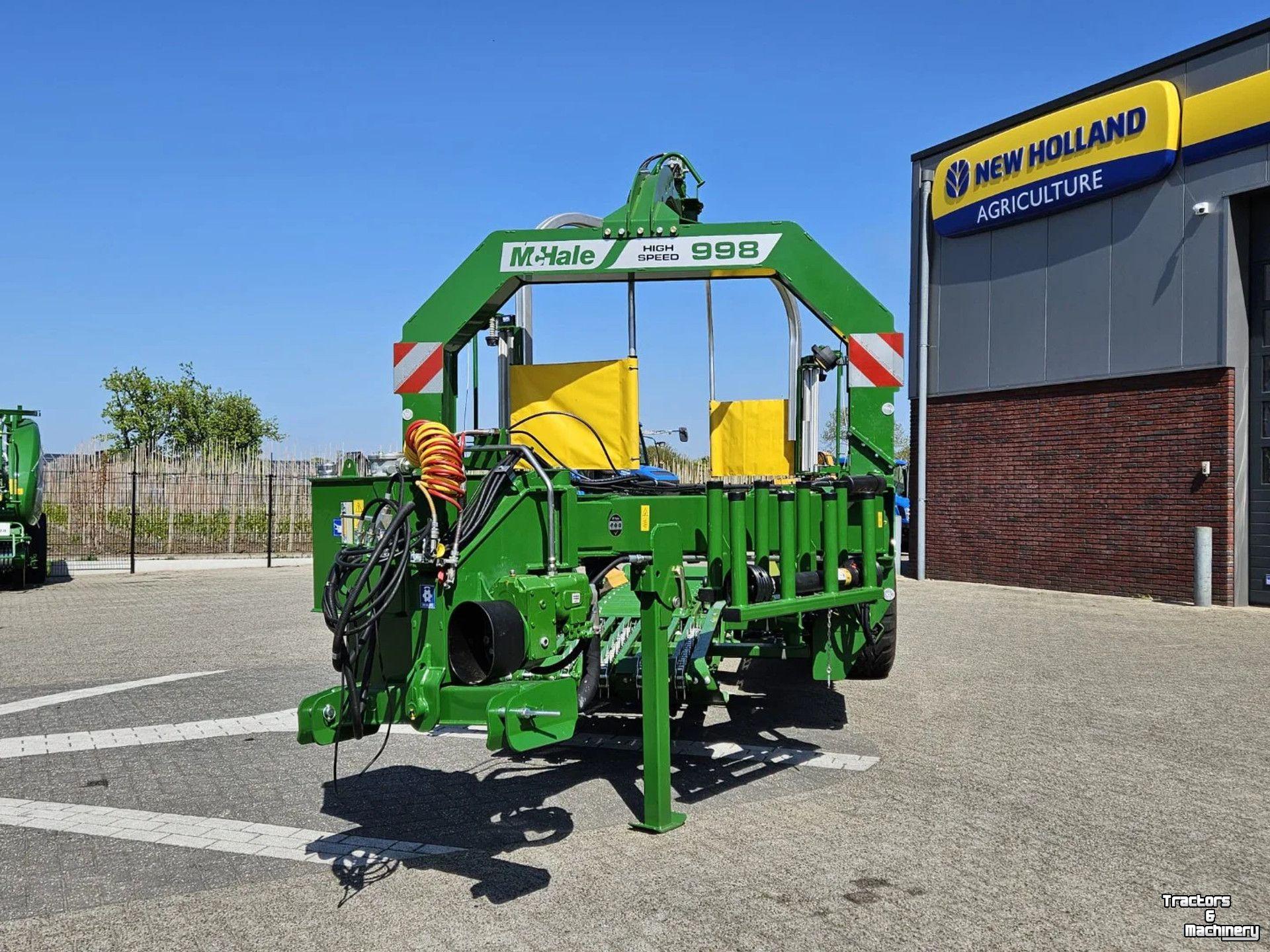 Ballenwickelmaschine McHale 998 High Speed wikkelaar