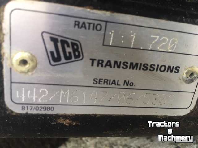 Diverse Gebrauchte Teile JCB 442/M6147 Transmissie 6 speed, 531 536 541 60 70 gearbox used parts