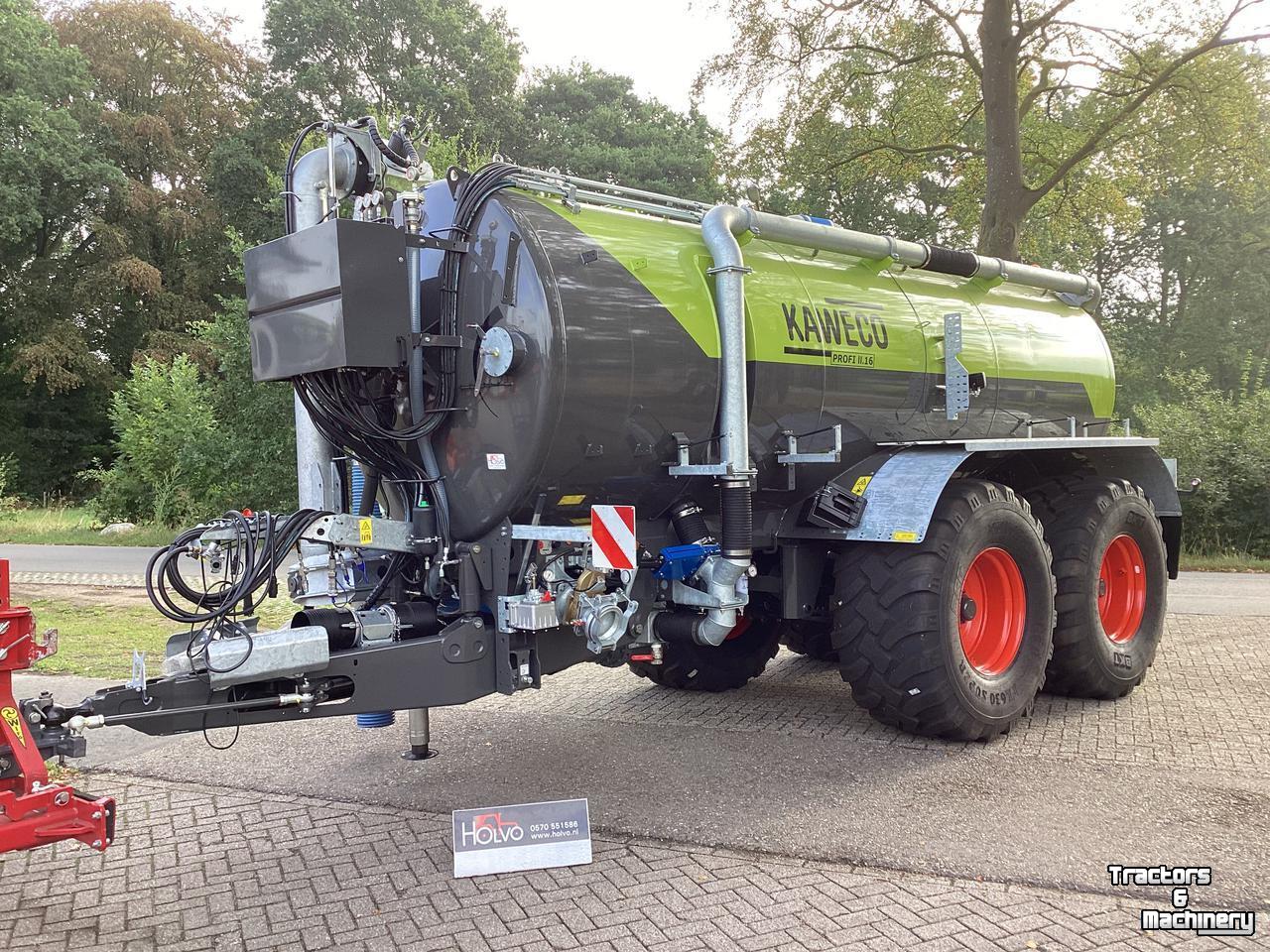 Gülletankwagen / Güllefässer Kaweco Profi II.16 PTW Tandem