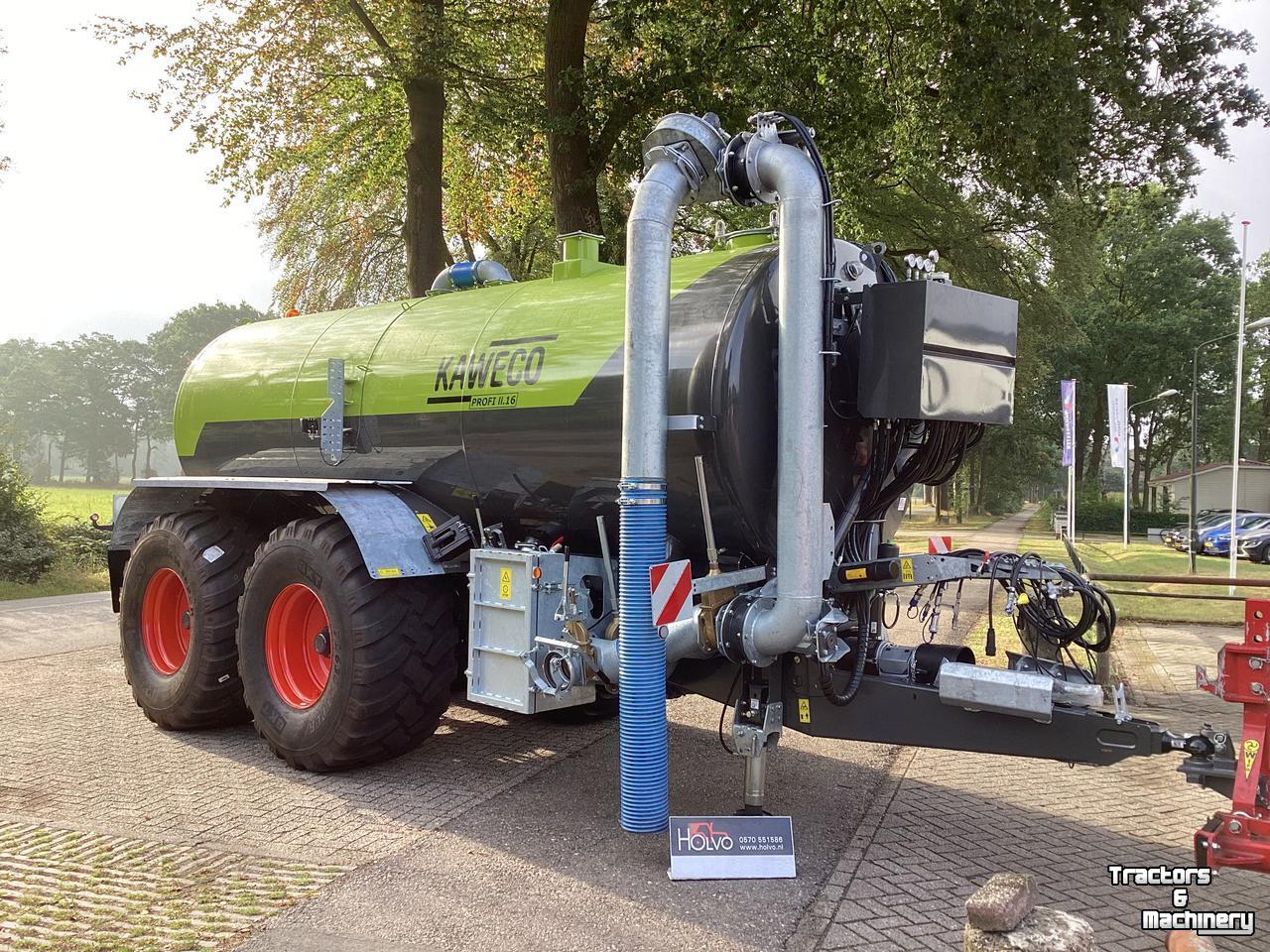 Gülletankwagen / Güllefässer Kaweco Profi II.16 PTW Tandem