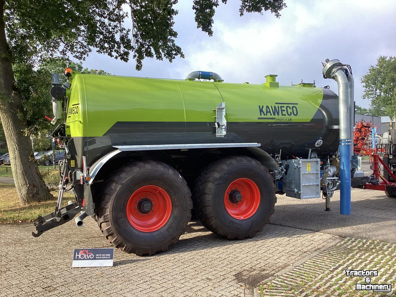 Gülletankwagen / Güllefässer Kaweco Profi II.16 PTW Tandem