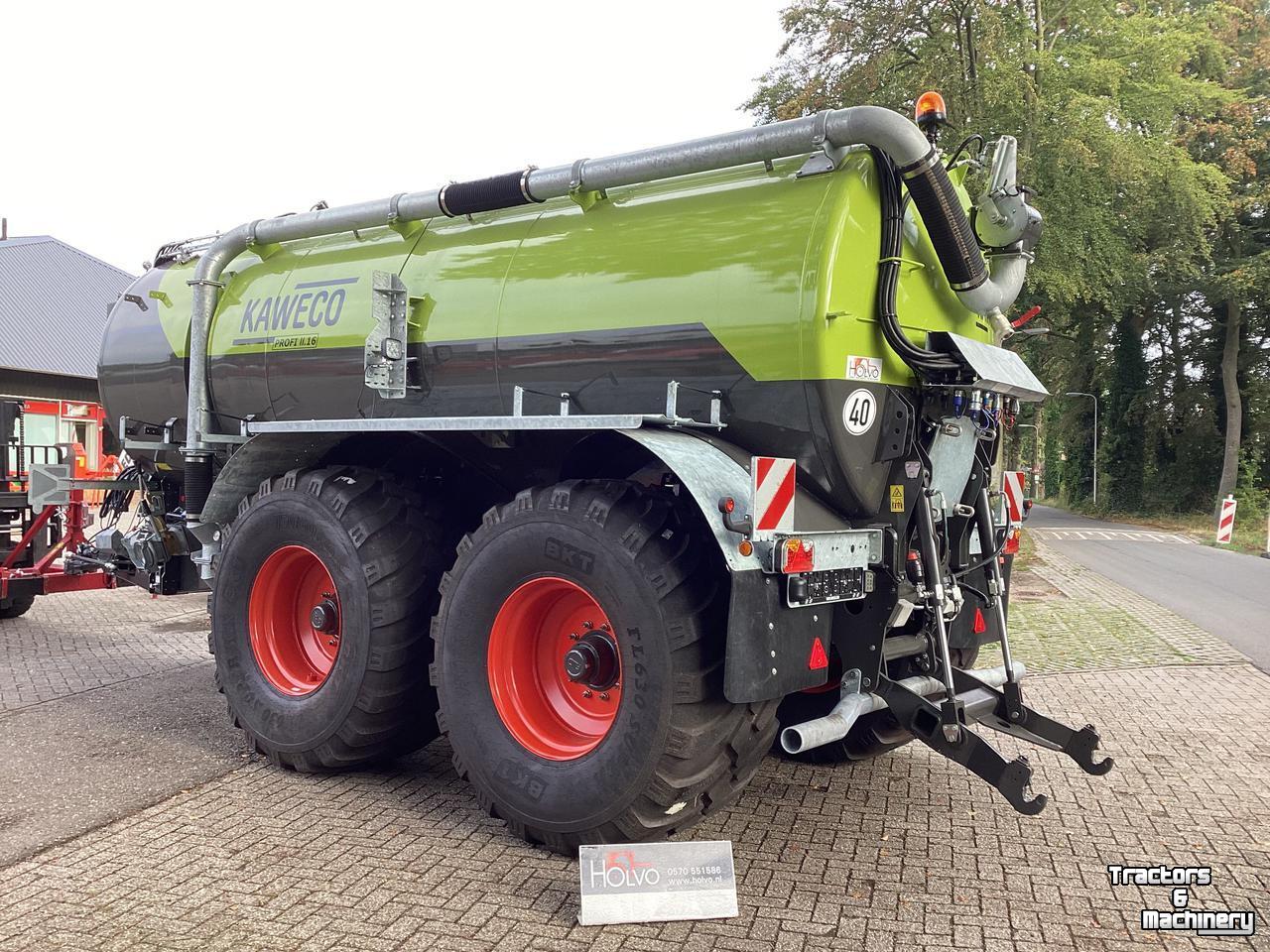 Gülletankwagen / Güllefässer Kaweco Profi II.16 PTW Tandem