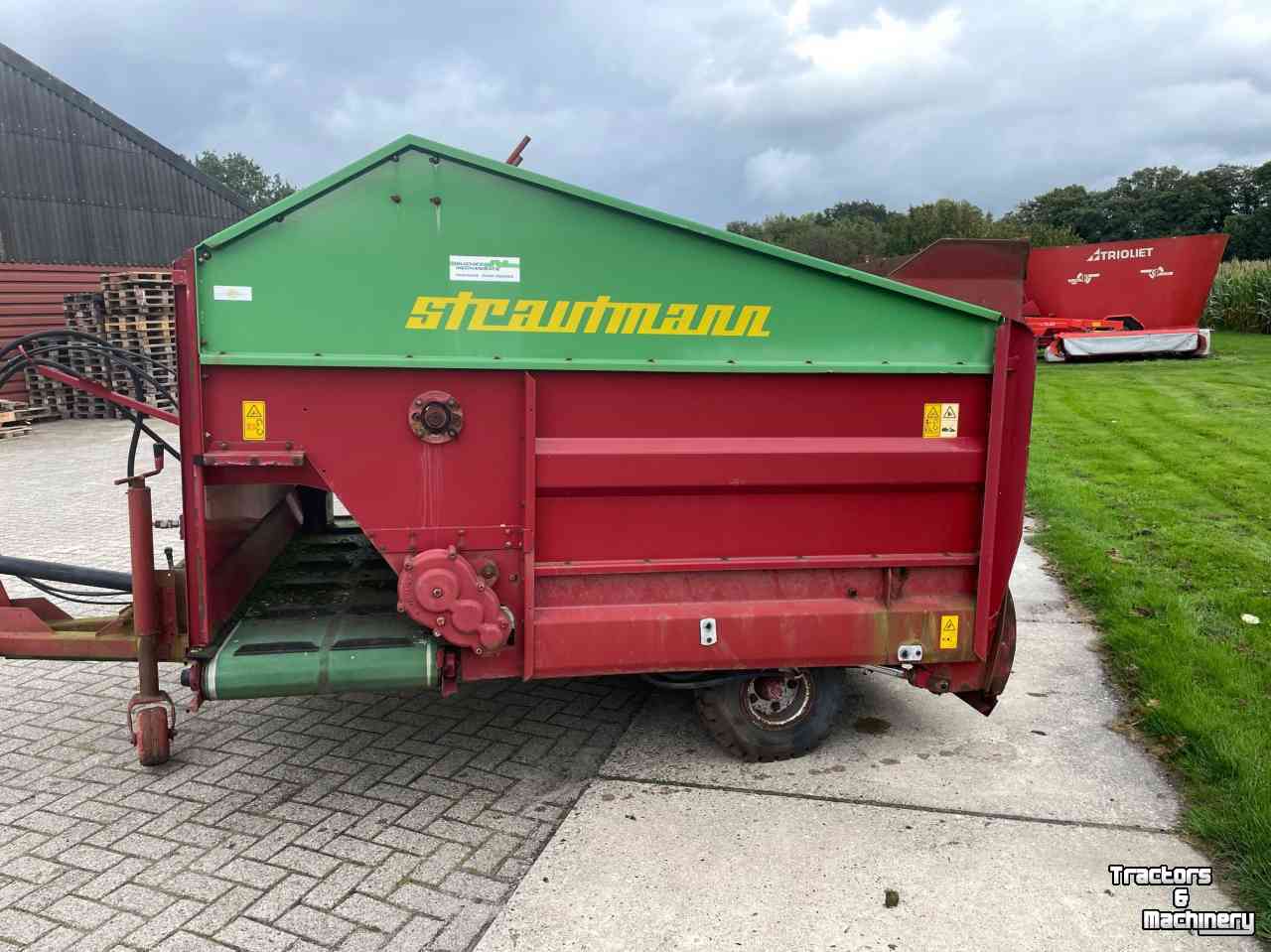 Siloblockverteilwagen Strautmann bvw