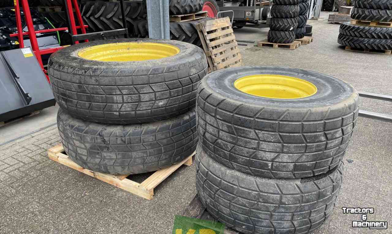 Räder, Reifen, Felgen & Distanzringe Michelin 500/60R22.5 + 540/65R38