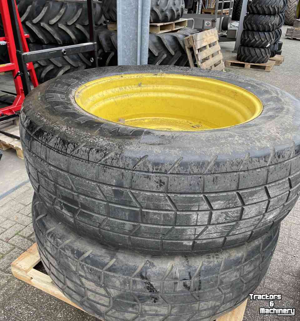 Räder, Reifen, Felgen & Distanzringe Michelin 500/60R22.5 + 540/65R38