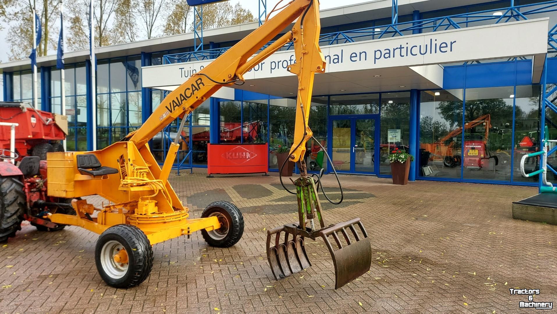 Bagger / Baggermaschine Caesar  GETROKKEN KRAAN