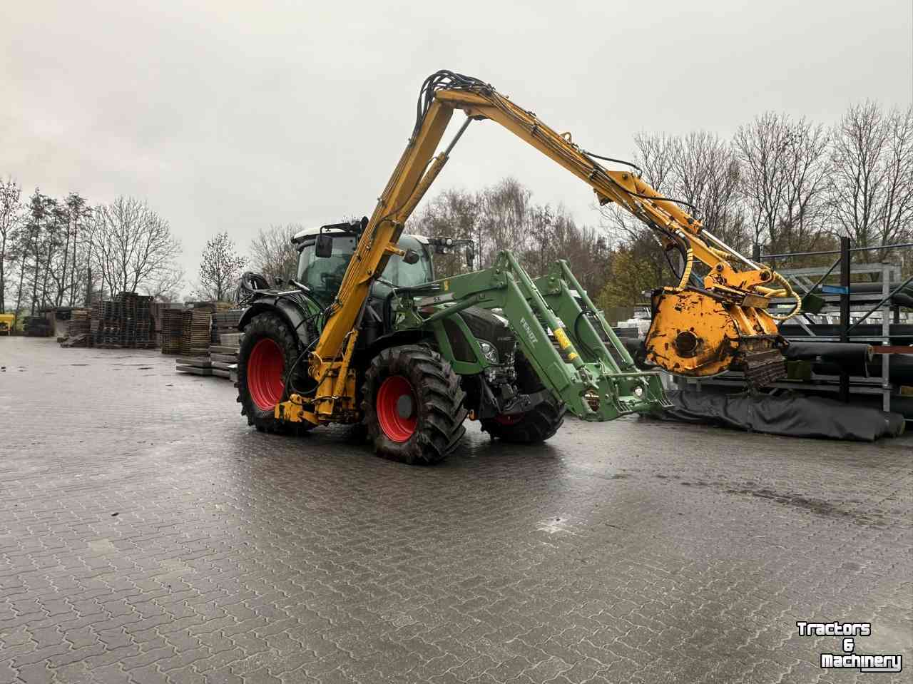 Mähausleger mit Mähkorb Herder MBK 120S