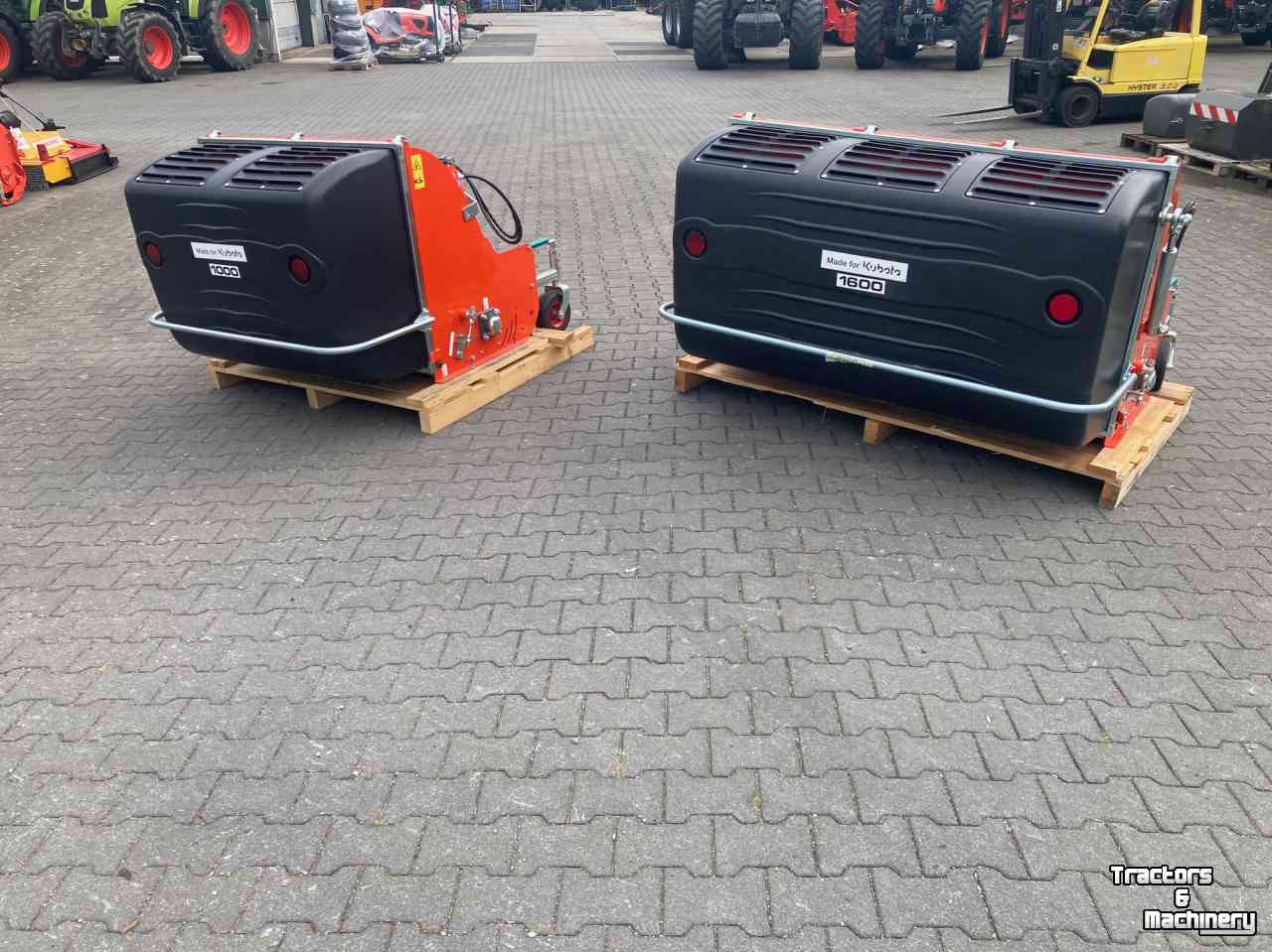 Rasenbelüfter Kubota Koala  1000 klepelmaaiers verticuteermachine leverbaar; 1000, 1200,1600