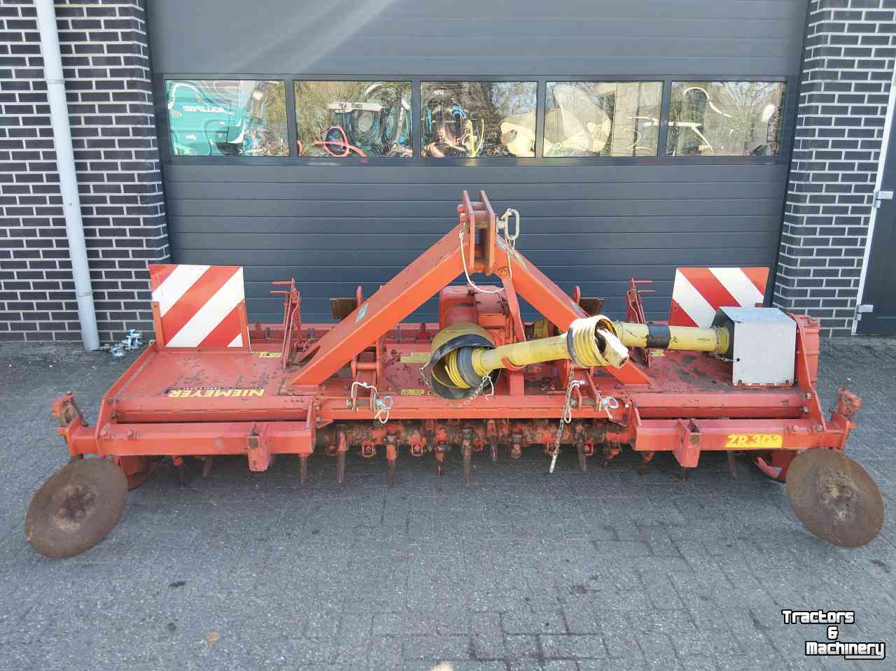Bodenfräse Niemeyer ZR 303 Grondfrees 3 meter breed  met pakkerwals