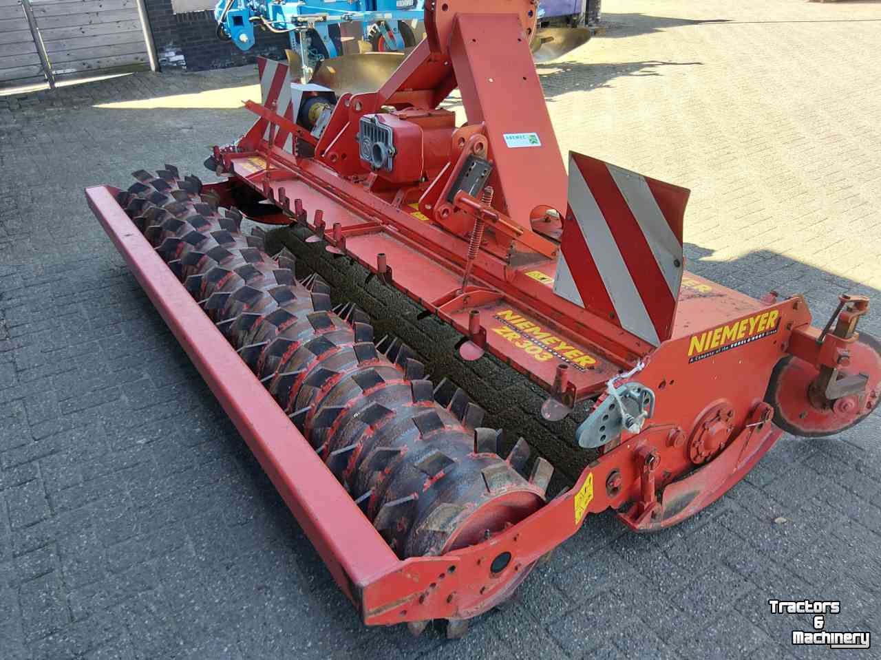 Bodenfräse Niemeyer ZR 303 Grondfrees 3 meter breed  met pakkerwals
