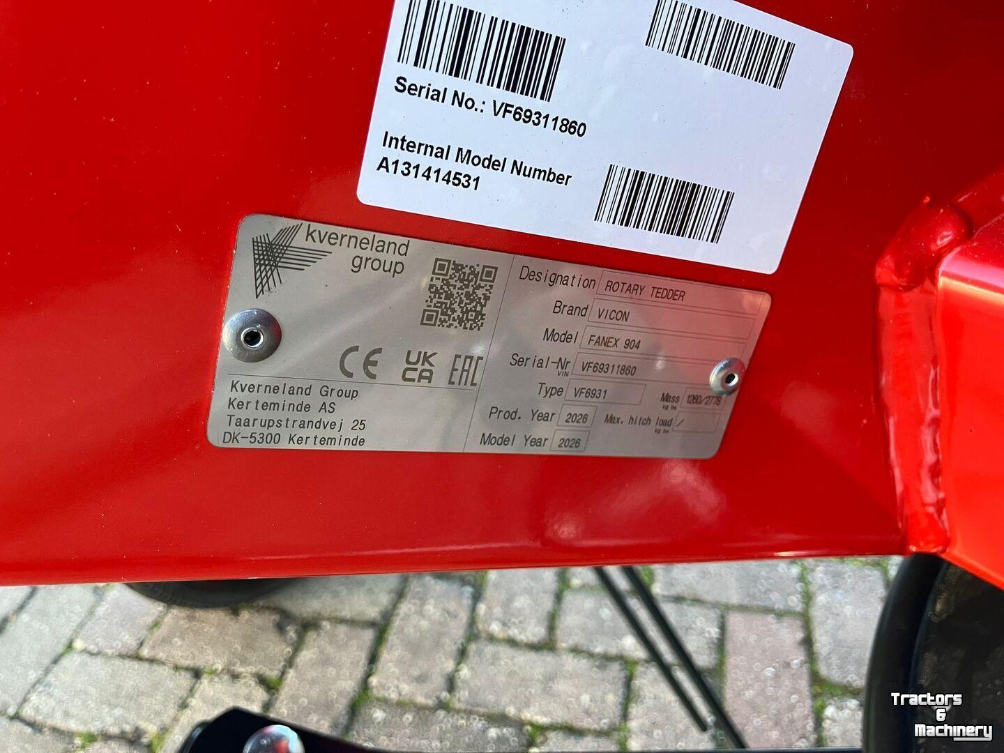 Kreiselheuer Vicon Fanex 904