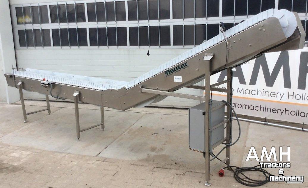 Steigförderband Manter vakkenband CS99 4600x300 VAKKENBAND COMPARTMENT BELT SAMMELBEHÄLTERBAND