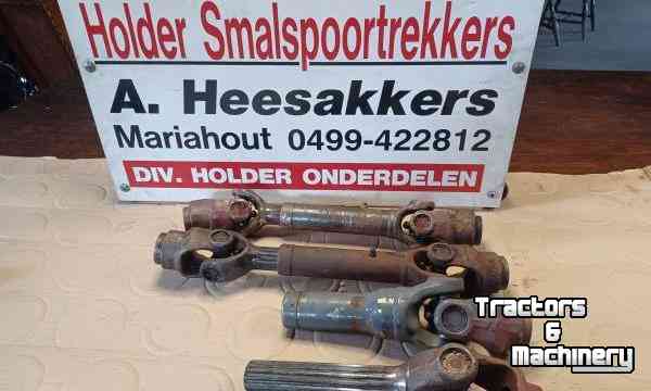Gebrauchte Teile für Traktoren Holder Aandrijfas / Drive shaft / Tussenas / Intermediate shaft