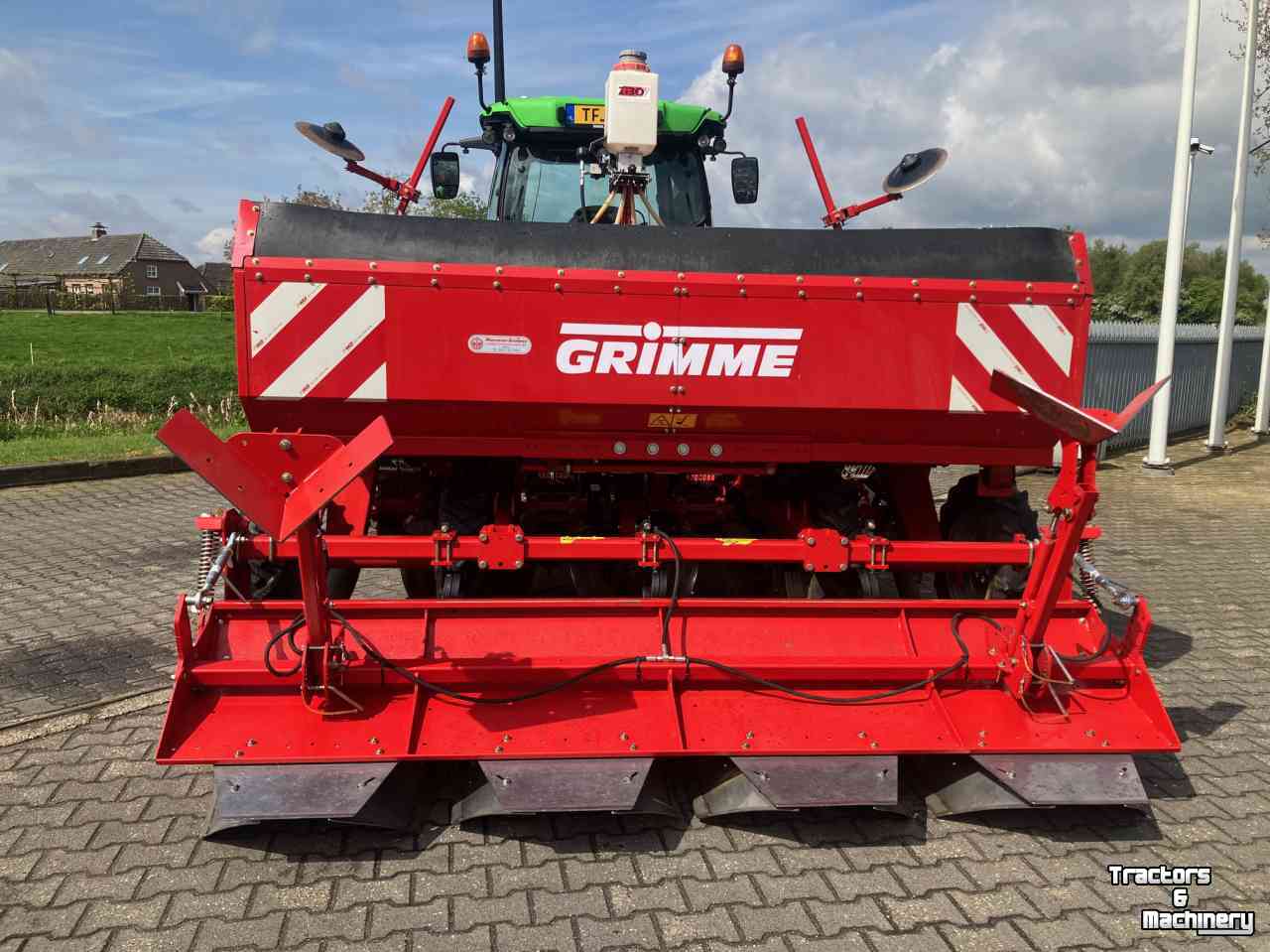 Kartoffellegemaschine Grimme GL34 + aanaardkap