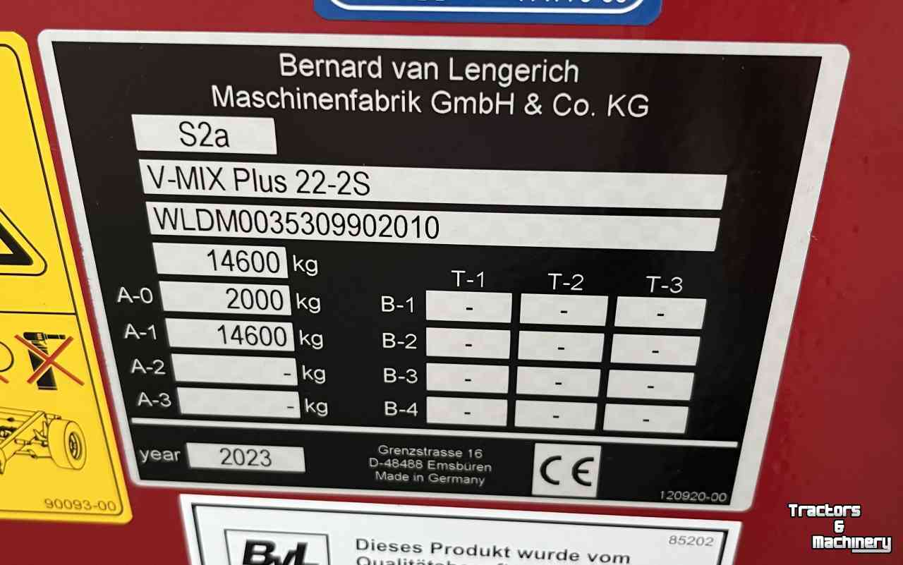 Futtermischwagen Vertikal BVL V-Mix Plus 22-2S Voermengwagen Nieuw, Demo. Voermachines