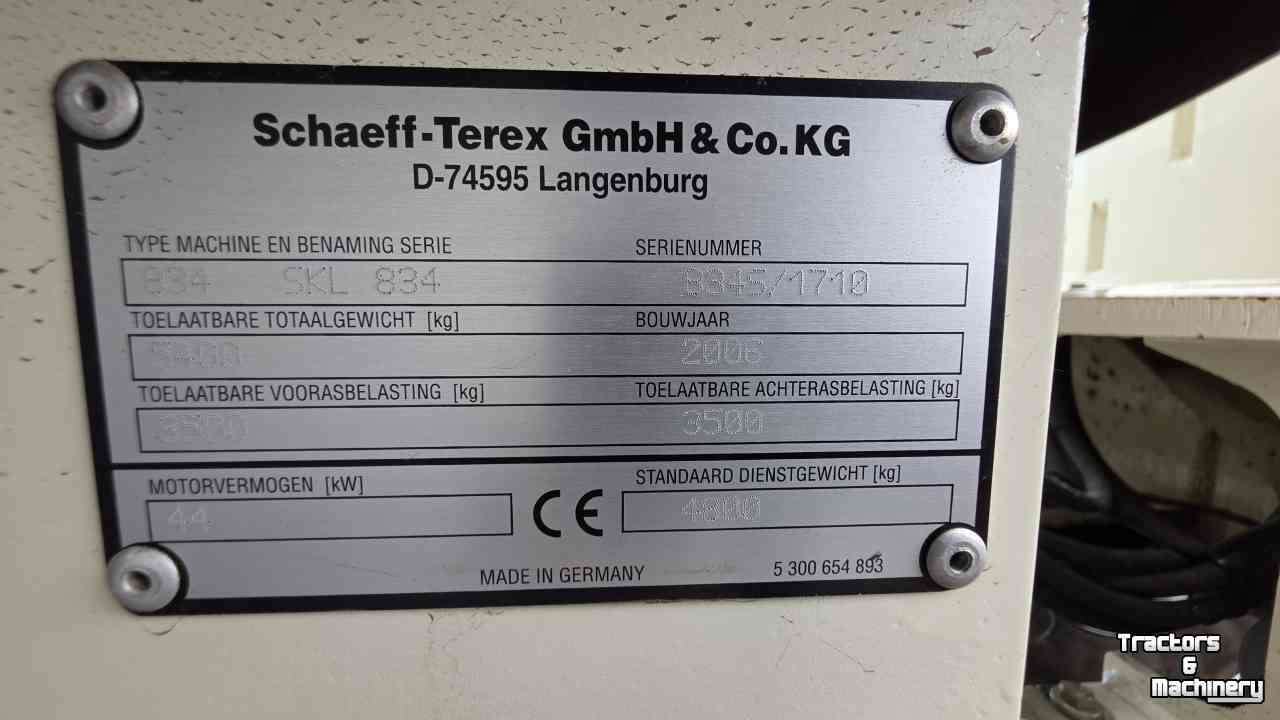 Radlader Terex SKL834