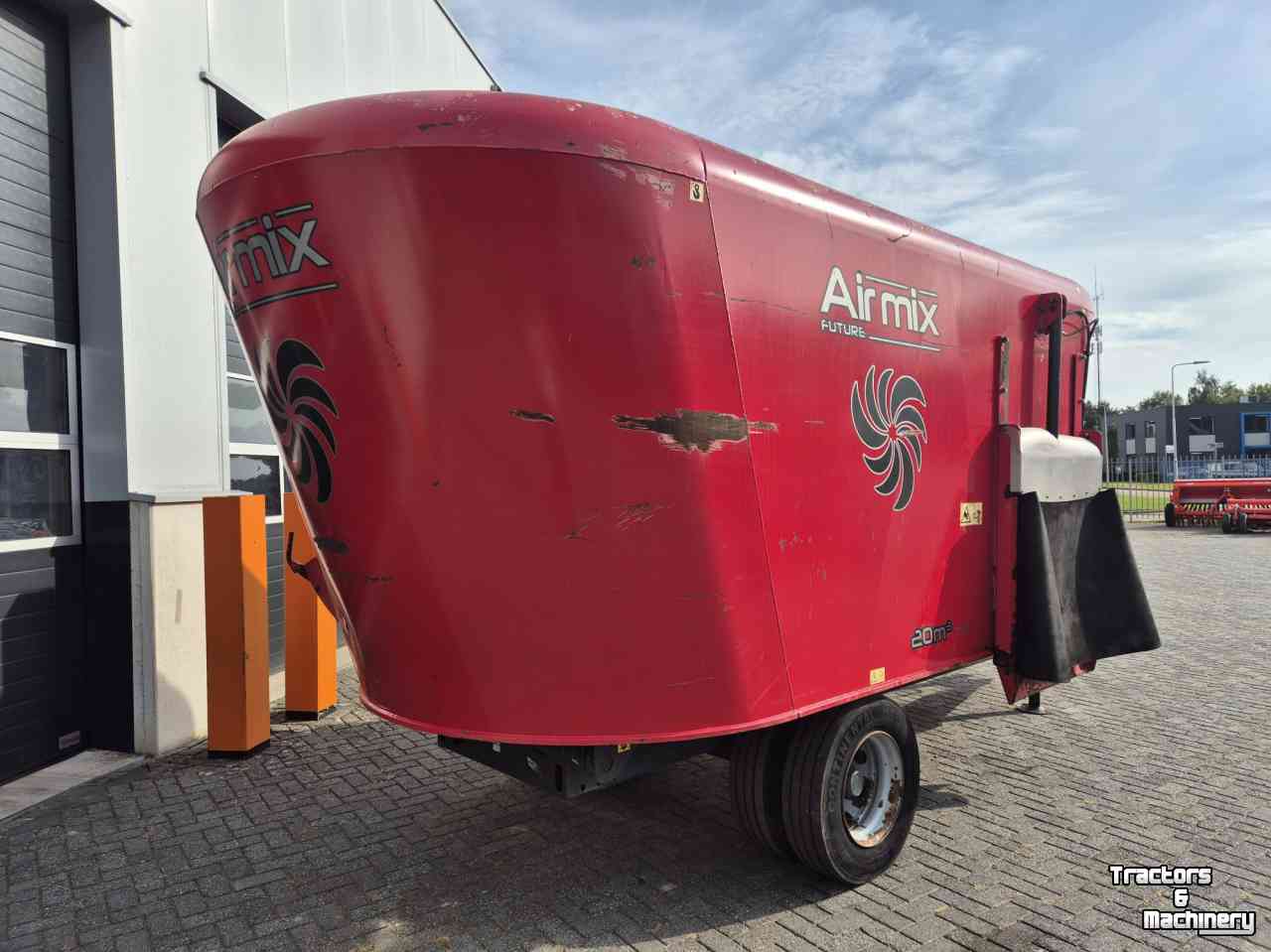 Futtermischwagen Vertikal Peecon Airmix 20 M3 voermengwagen