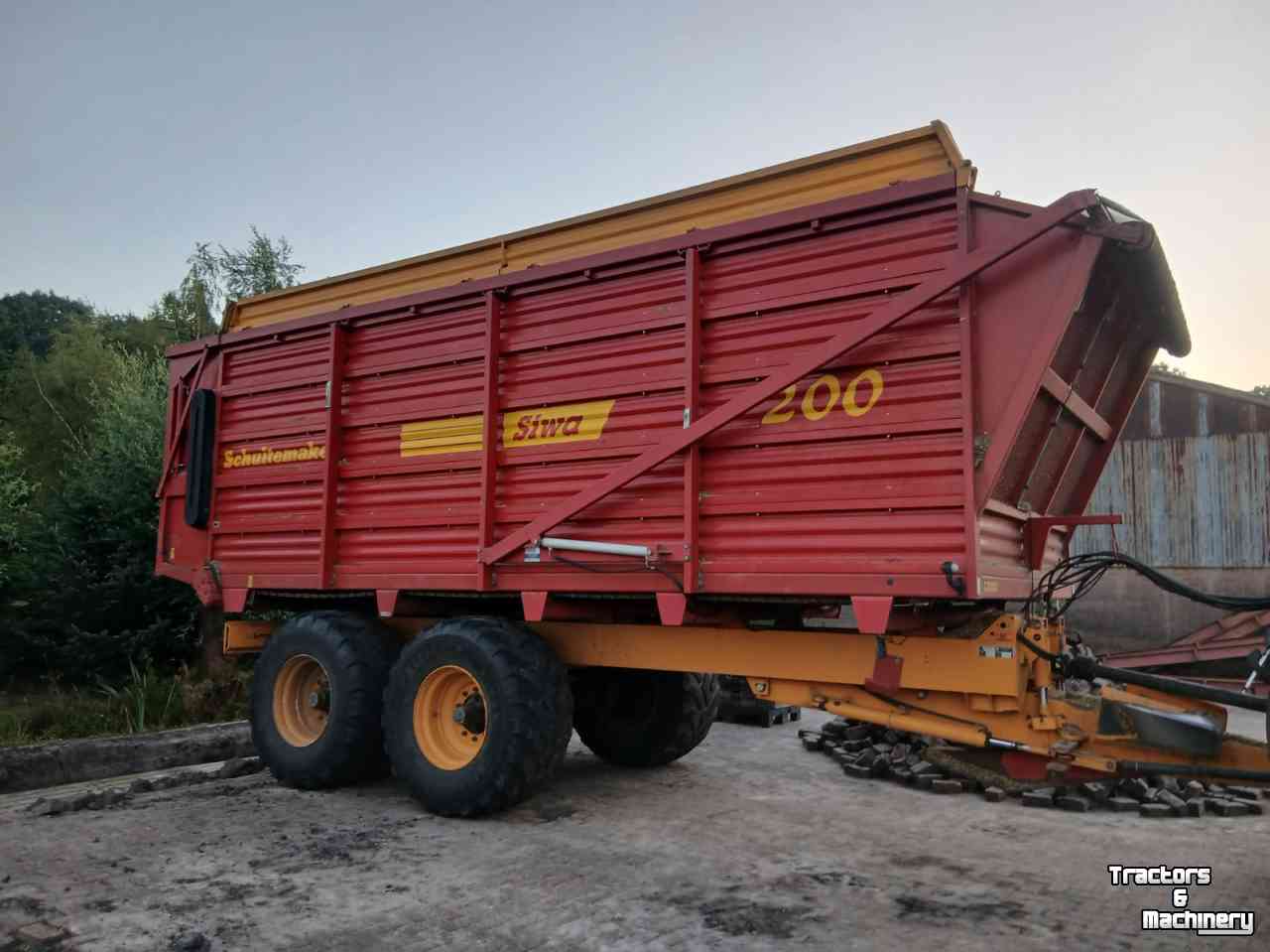 Silagewagen Schuitemaker Siwa 200