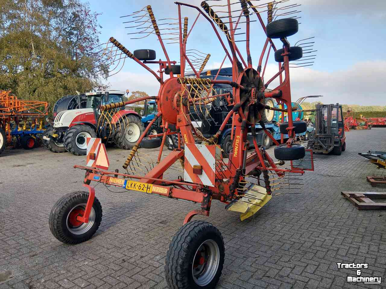 Schwader Niemeyer RS Twin 715-s Dubbele hark