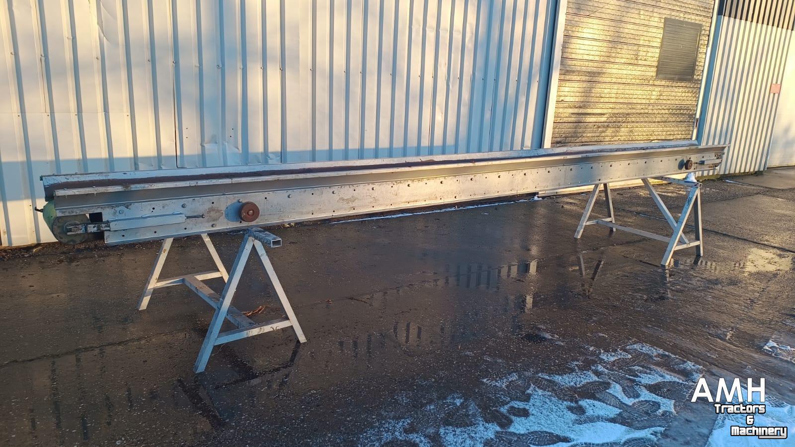 Förderband  onbekend / unknown 6680 X 300 TRANSPORTBAND VLAKKE BAND FLAT BELT CONVEYOR BELT FLACHBAND FÖRDERBAND
