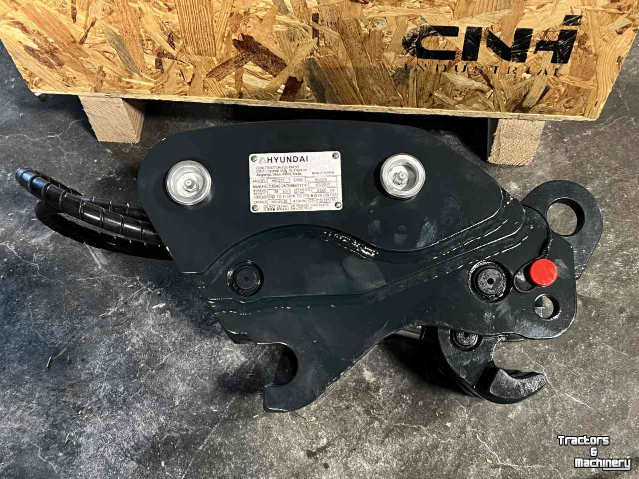 Minibagger Case Case CX30C New Holland E30C  Hydraulische Snelwissel - HYUNDAI HDQ27  Parts nr:32MK-95120CG