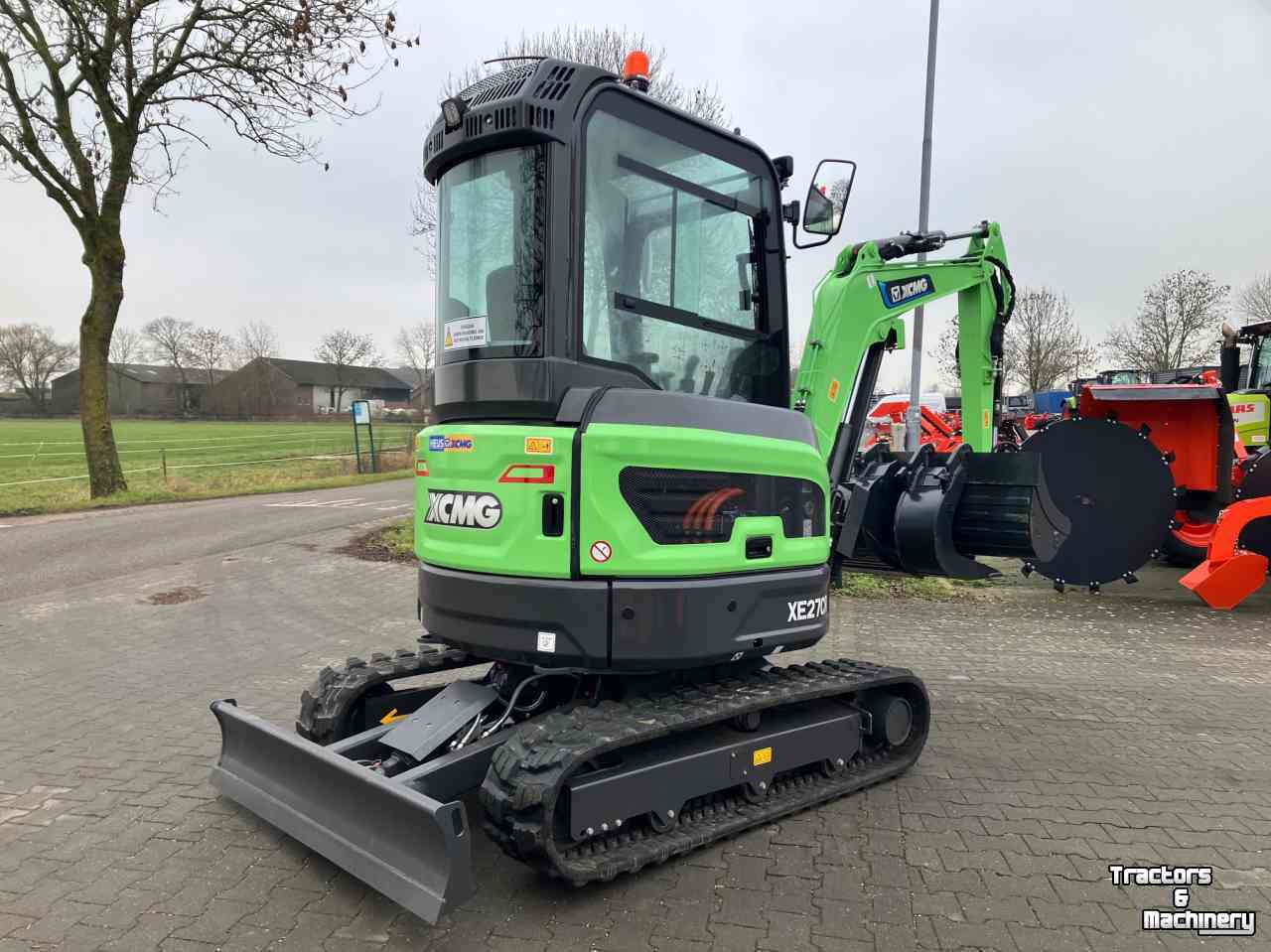 Raupenbagger XCMG XE27CREV  electrische minigraver graafmachine