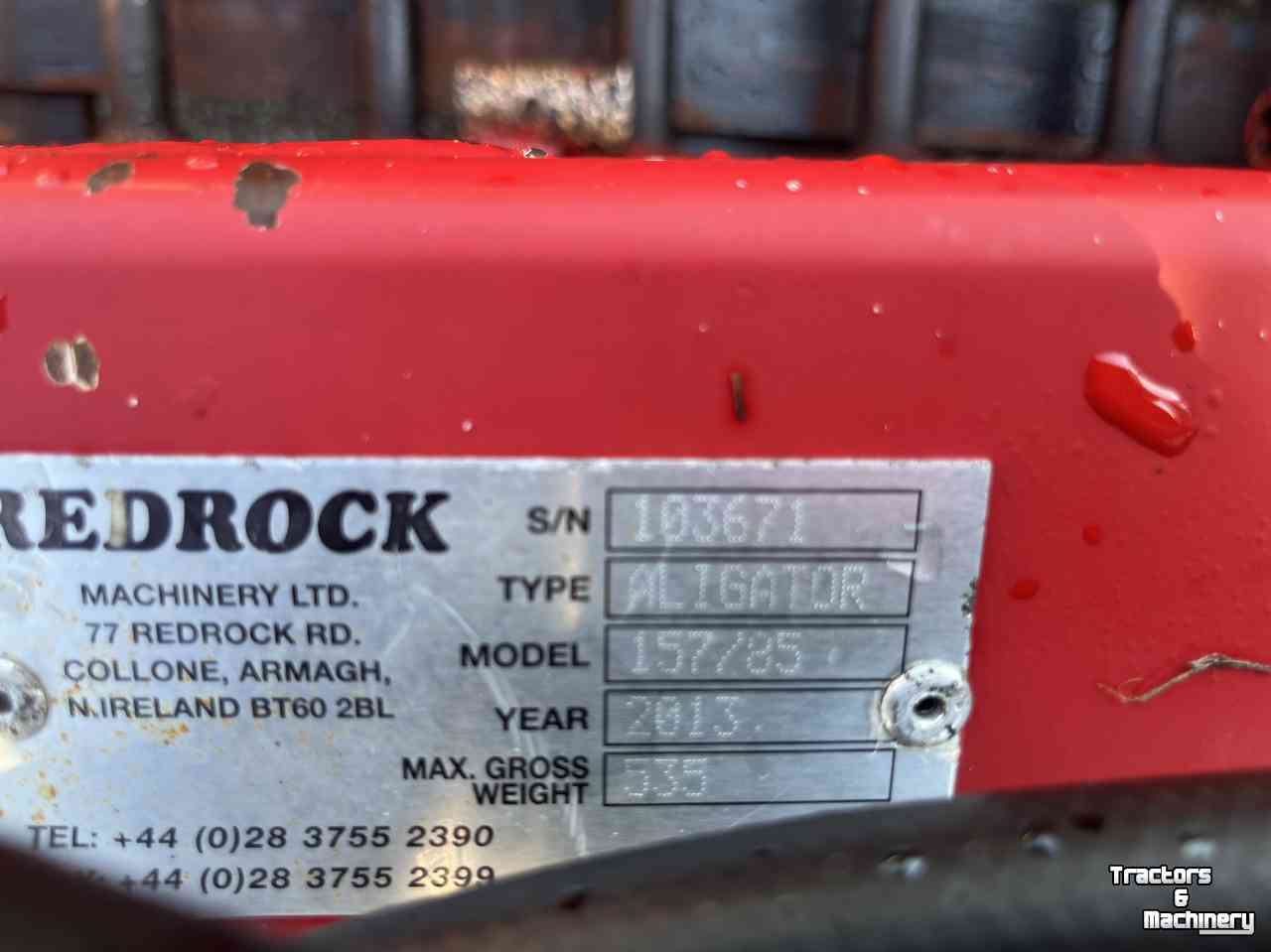 Silageschneidezange Redrock 150/80