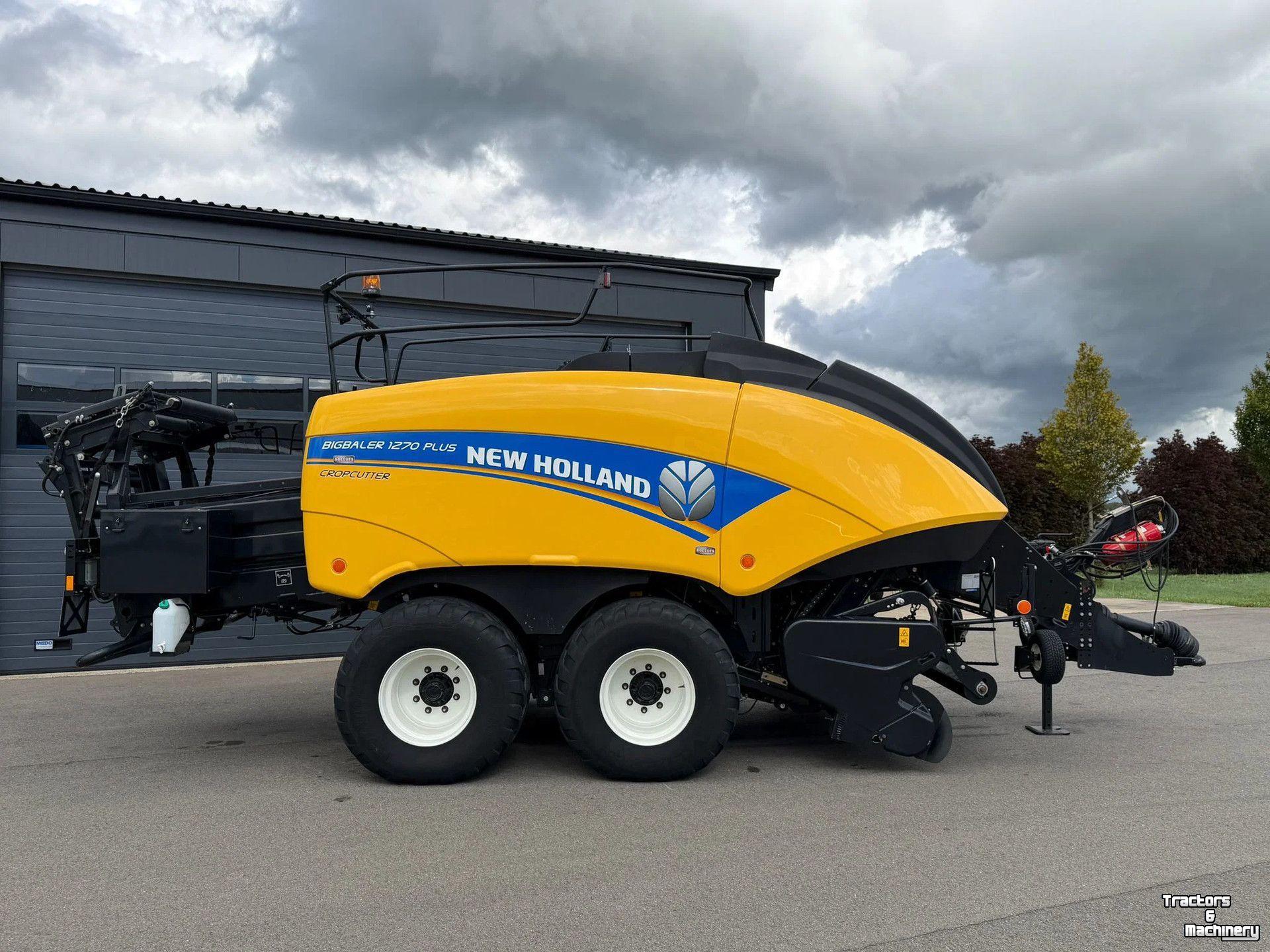 Pressen New Holland BIGBALER 1270 PLUS BigBaler 1270 Plus CropCutter Vierkante balenpers