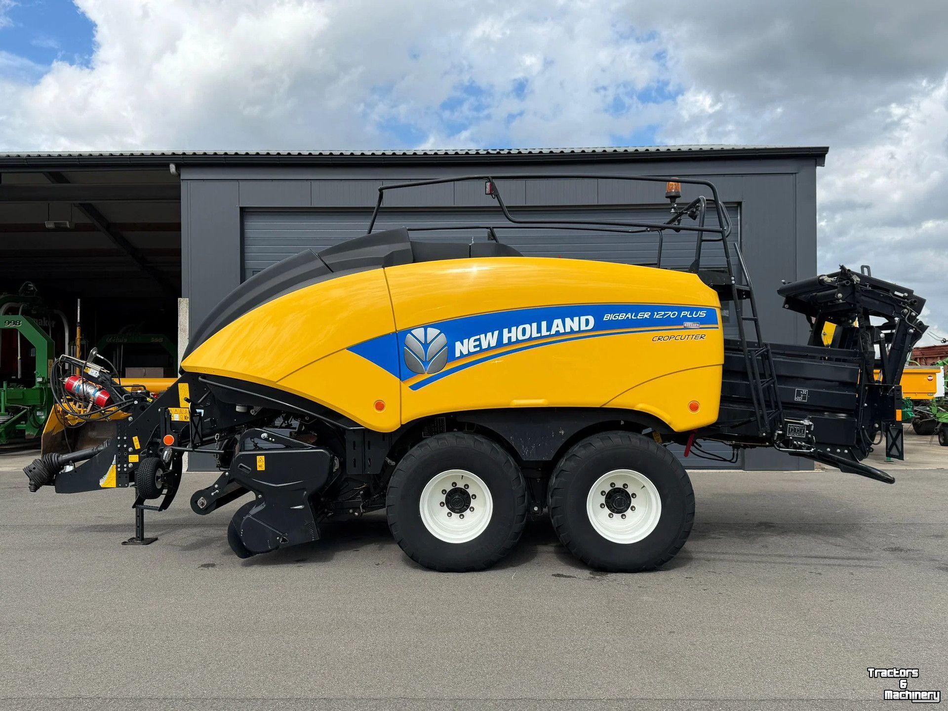 Pressen New Holland BIGBALER 1270 PLUS BigBaler 1270 Plus CropCutter Vierkante balenpers