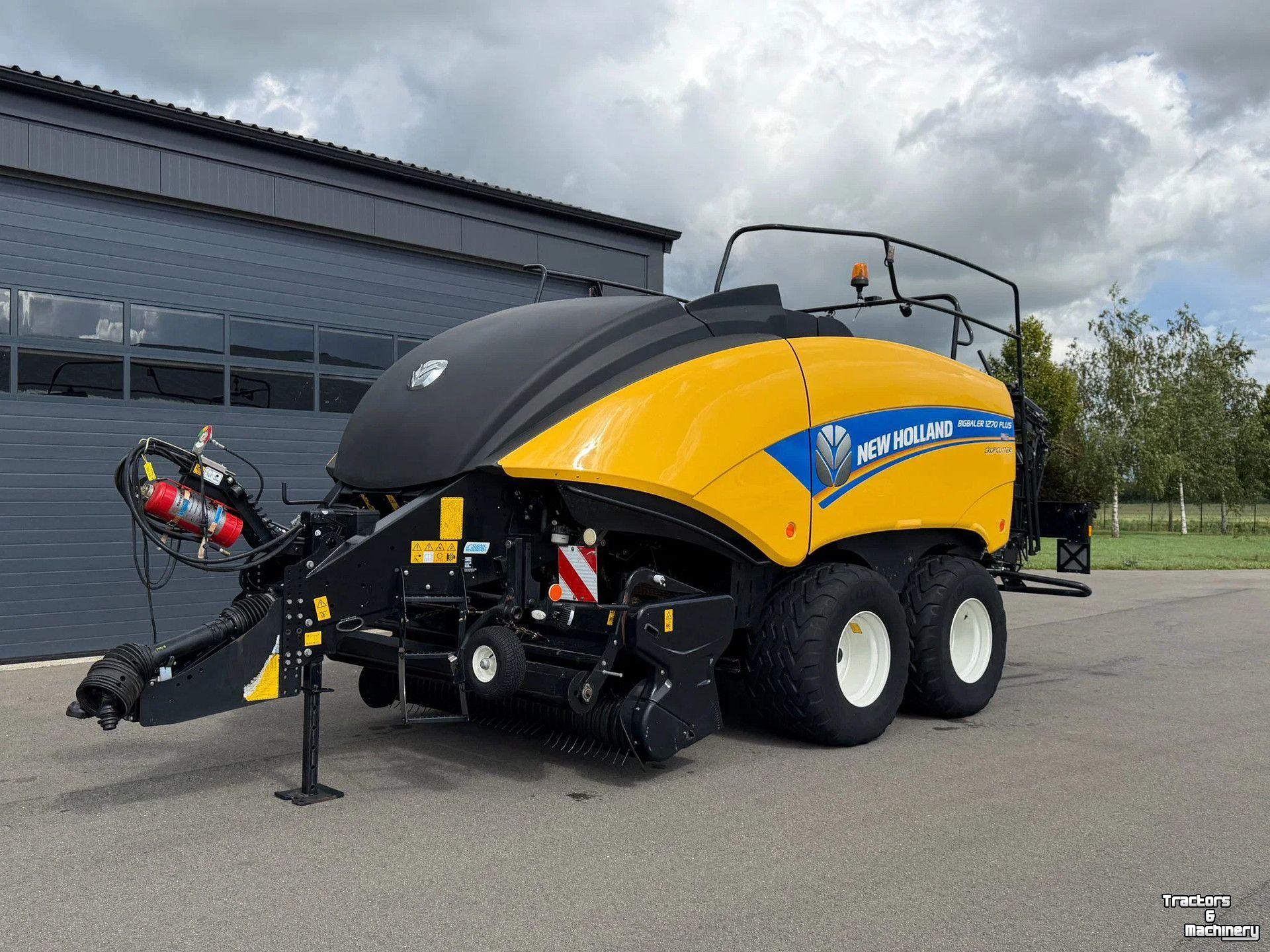 Pressen New Holland BIGBALER 1270 PLUS BigBaler 1270 Plus CropCutter Vierkante balenpers