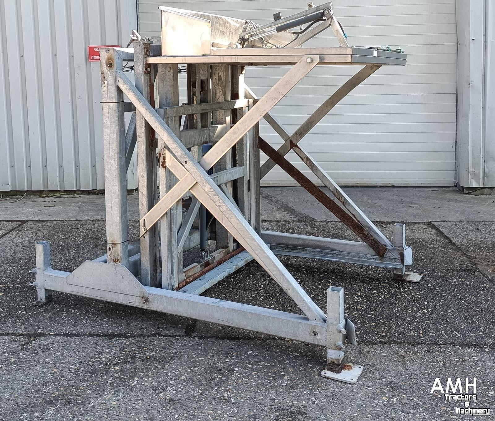 Grosskistenkantler Mountec Kistenkantelaar MKK-1200 1800X2300X2000 Kisten kantelaar lediger box tipper kistenkipper