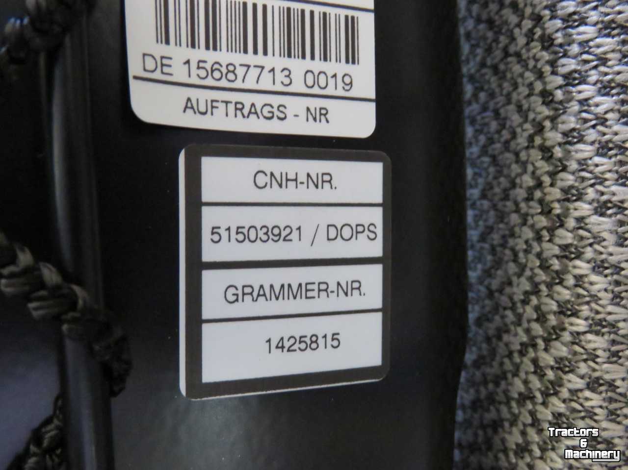 Schlepper / Traktoren New Holland T4 / T5 /TN /TL /TNA/S/F  stoel parts Nr:51503921