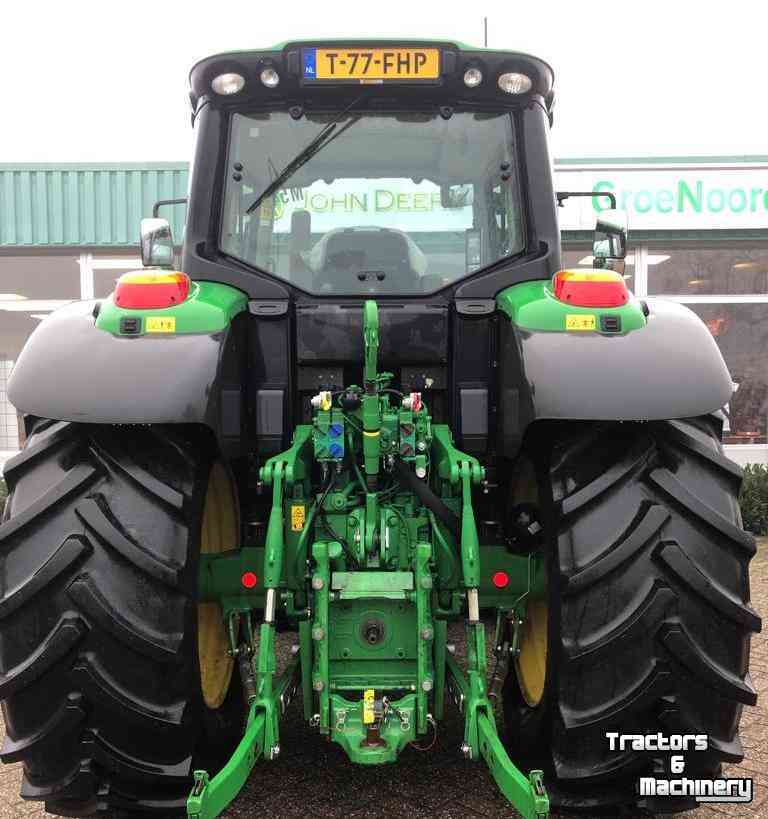 Schlepper / Traktoren John Deere 6155M PQ+ met 643R Frontlader / Voorlader