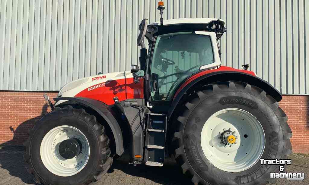 Schlepper / Traktoren Steyr 6300 Terrus CVT Tractor Traktor Demo