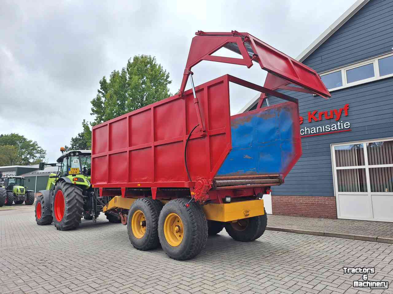 Kipper Schuitemaker UTW 560 silagewagen zelfbouw
