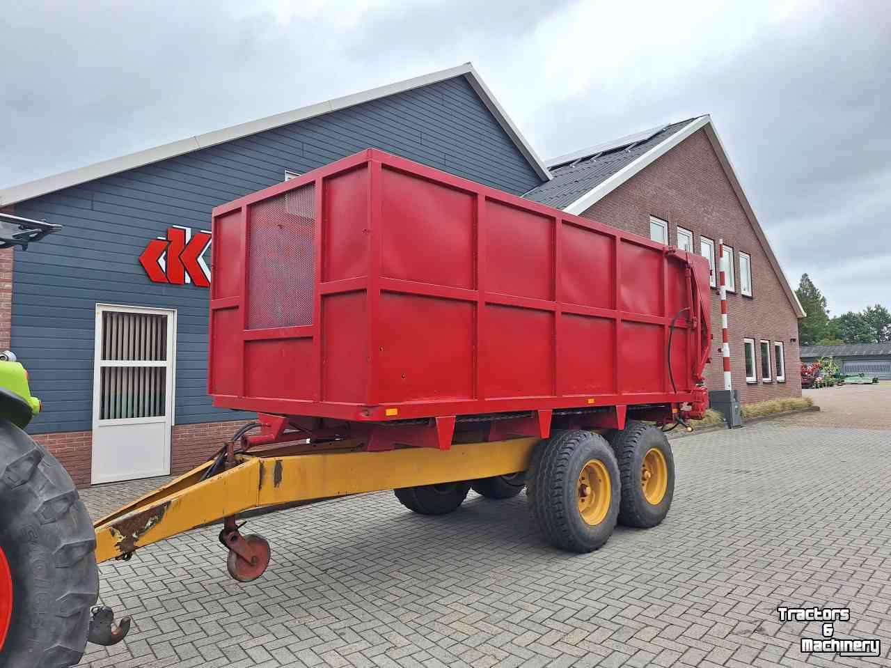 Kipper Schuitemaker UTW 560 silagewagen zelfbouw