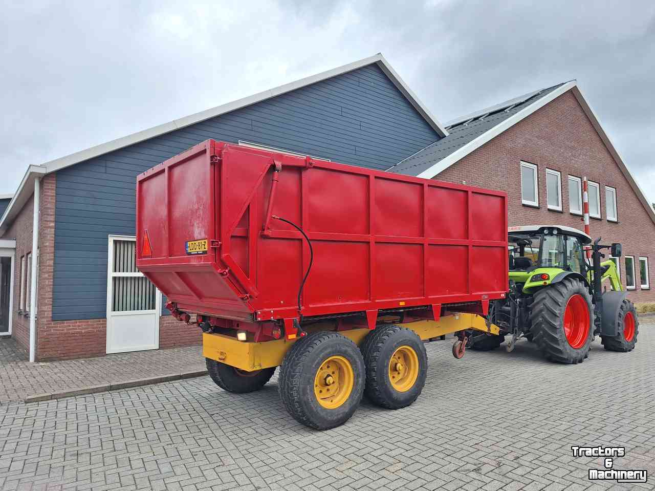 Kipper Schuitemaker UTW 560 silagewagen zelfbouw
