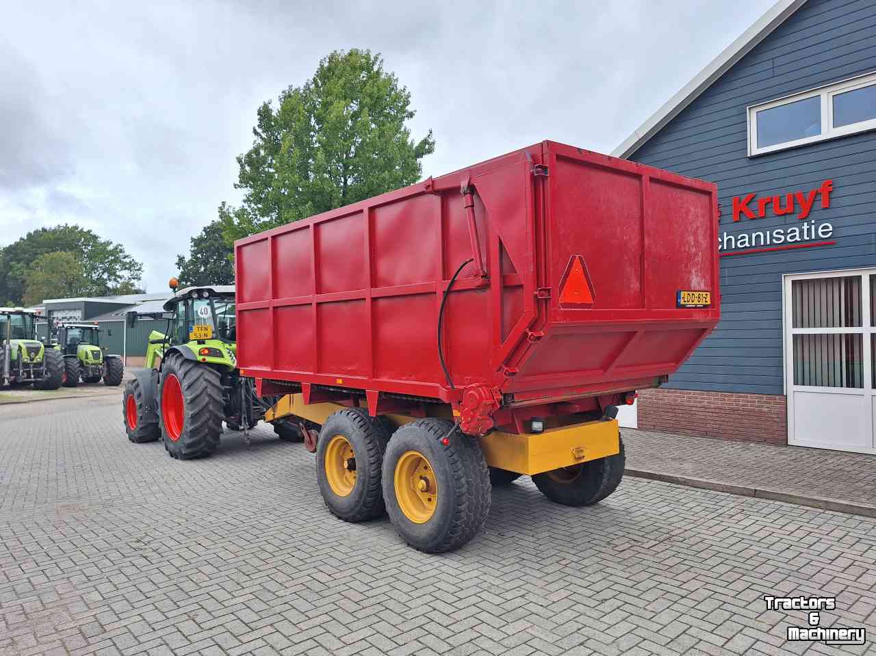 Kipper Schuitemaker UTW 560 silagewagen zelfbouw