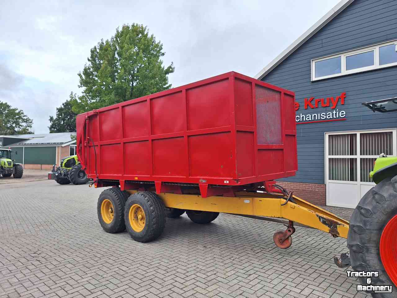 Kipper Schuitemaker UTW 560 silagewagen zelfbouw