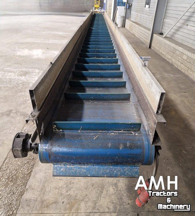 Steigförderband  9900X520 OPVOERBAND ELEVATORBAND ELEVATOR BELT FÖRDERBAND STEIGBAND